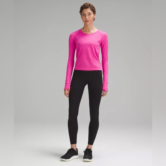 Lululemon Swiftly Tech Long Sleeve Shirt 2.0 Race Length Sonic Pink SNCP - Picture 2 of 8